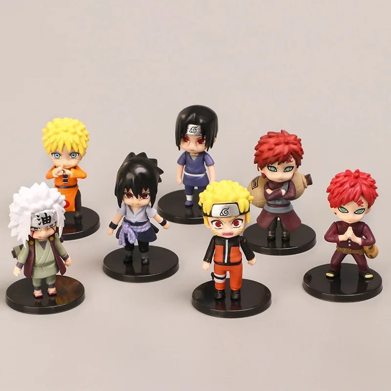 12pcs/set Naruto Shippuden anime figures