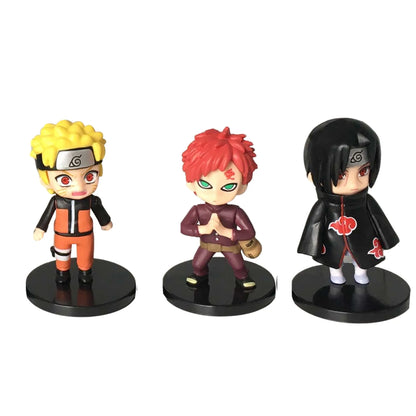 12pcs/set Naruto Shippuden anime figures