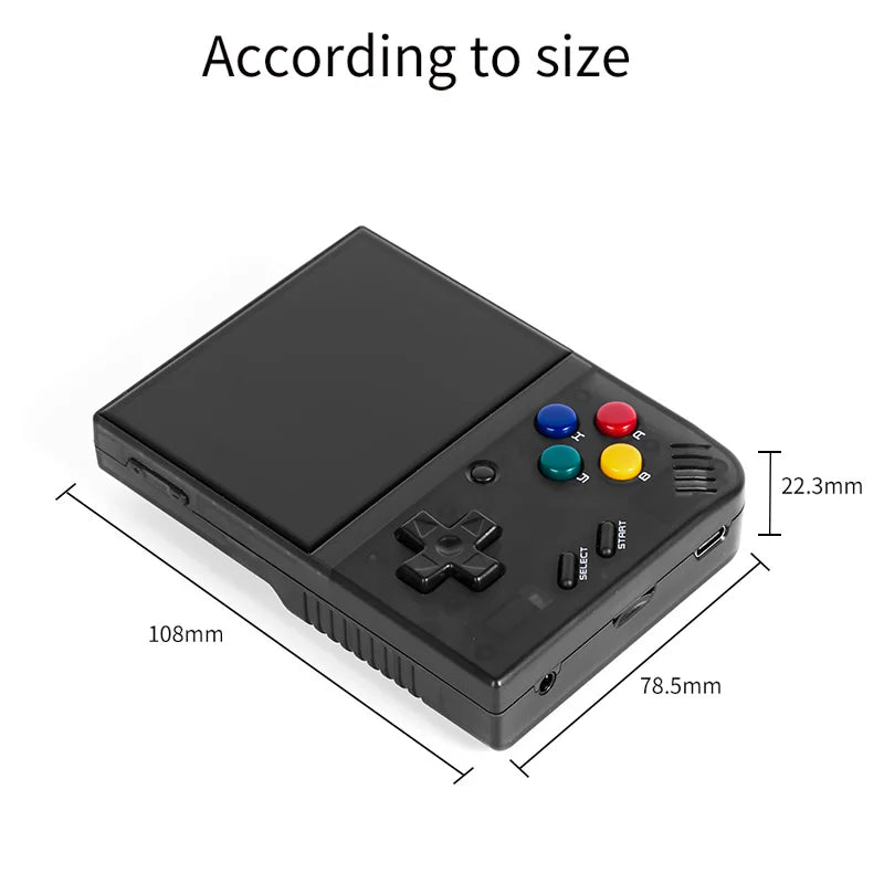 MIYOO Mini Plus Retro Handheld Game Console - 3.5" IPS Screen, Linux System, Classic Gaming Emulator