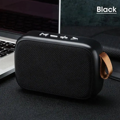 Wireless Bluetooth Speaker - Portable Outdoor Mini Subwoofer for Home, Cloth Card Speaker