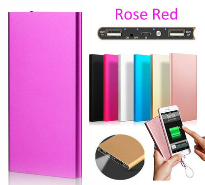 90000000Mah Power Bank USB-C Fast Charger Battery Pack Portable for Mobile Phone