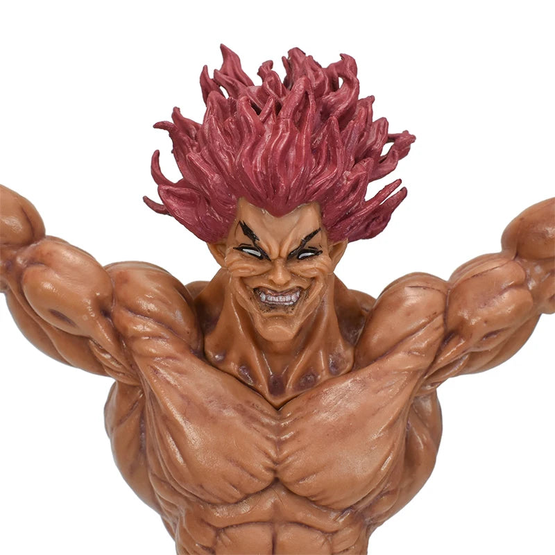 Anime Hanma Baki Figure Hanma Yujiro Collectible Dolls PVC Action Figures Baki the Grappler Model Toys Kids Birthday Gifts