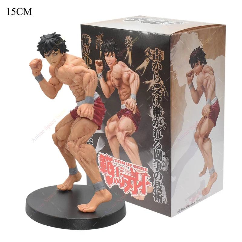 Anime Hanma Baki Figure Hanma Yujiro Collectible Dolls PVC Action Figures Baki the Grappler Model Toys Kids Birthday Gifts