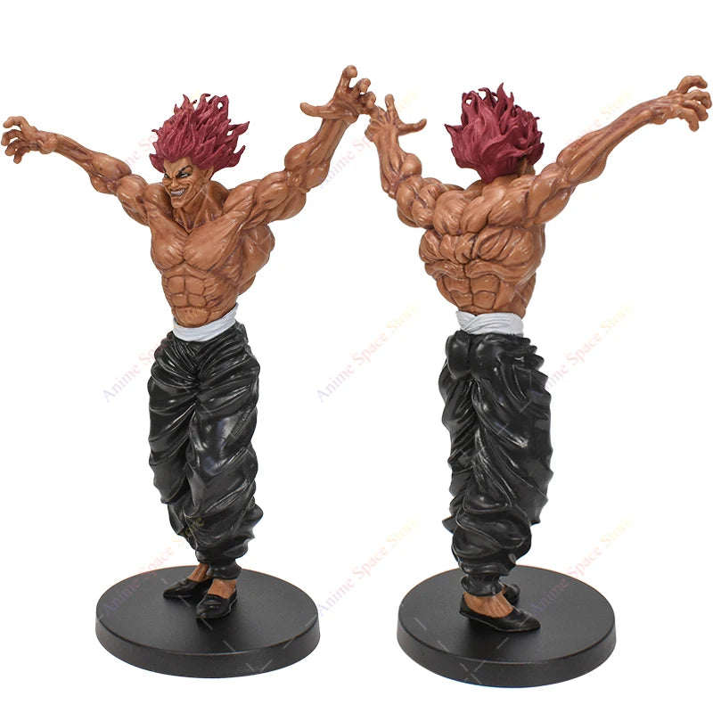 Anime Hanma Baki Figure Hanma Yujiro Collectible Dolls PVC Action Figures Baki the Grappler Model Toys Kids Birthday Gifts