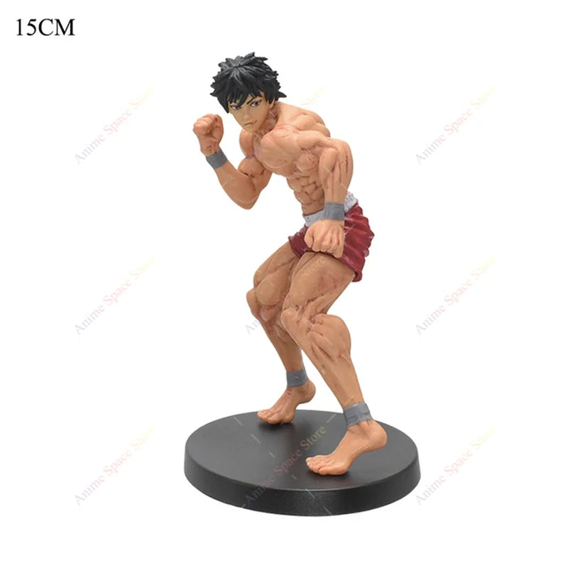 Anime Hanma Baki Figure Hanma Yujiro Collectible Dolls PVC Action Figures Baki the Grappler Model Toys Kids Birthday Gifts