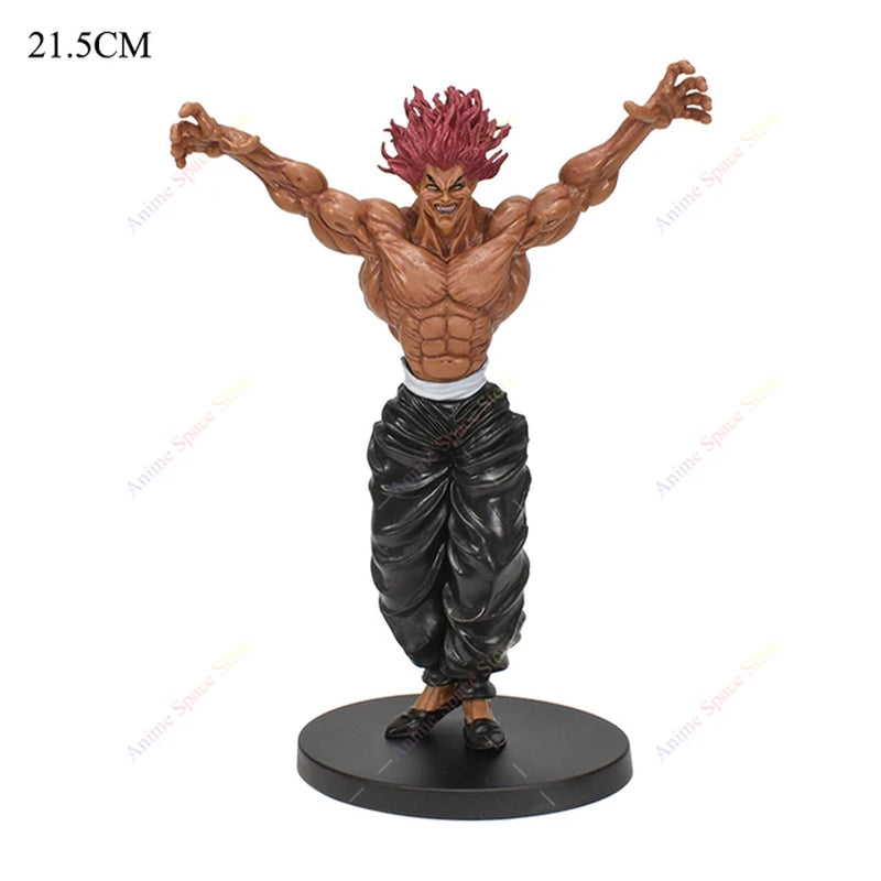 Anime Hanma Baki Figure Hanma Yujiro Collectible Dolls PVC Action Figures Baki the Grappler Model Toys Kids Birthday Gifts